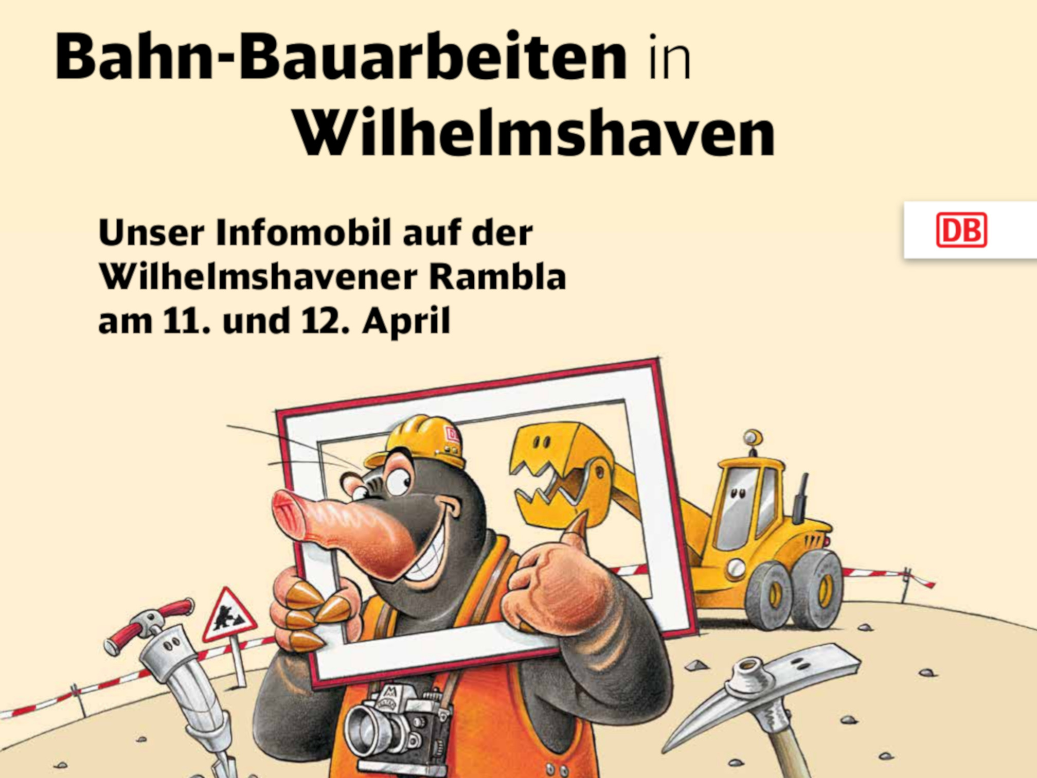 Machen Sie sich ein Bild von unseren Bauarbeiten in Wilhelmshaven